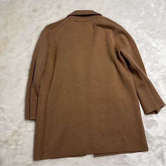 J Crew Jacket XS Womens Sophie Open Front Sweater Blazer In Brown - Picture 5 of 5